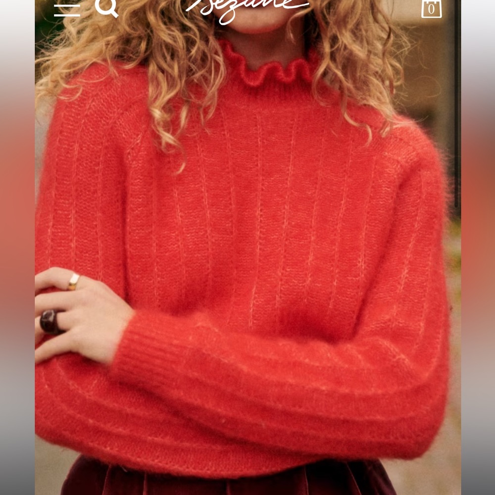Sezane Loris sweater NWT size large